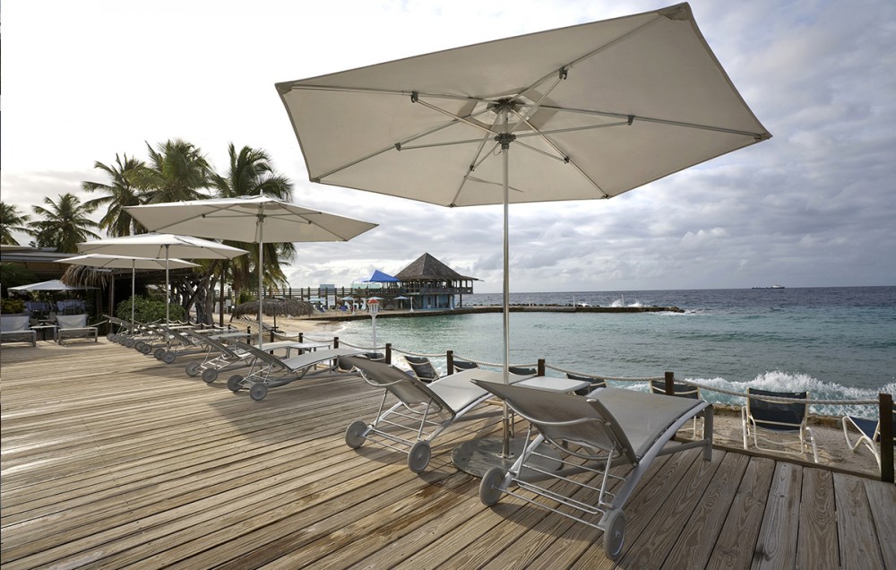 Avila Beach Curacao Parasol at the pool outdoor living LOT1038
